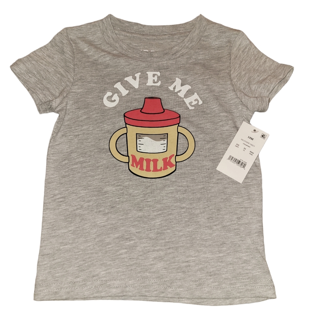 Hybrid Give Me Milk Tee 18 months
